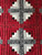 Log Cabin Cranberry Gray Amish Quilt 102x107