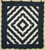 Log Cabin Fan Amish Quilt 103x112