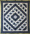 Grandmas Log Cabin Fan Amish Quilt 93x108