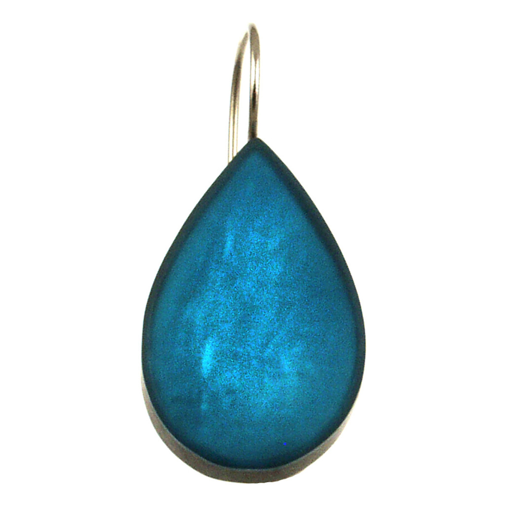 2020-25 - PETAL EARRING - 1.25" AQUARIUS