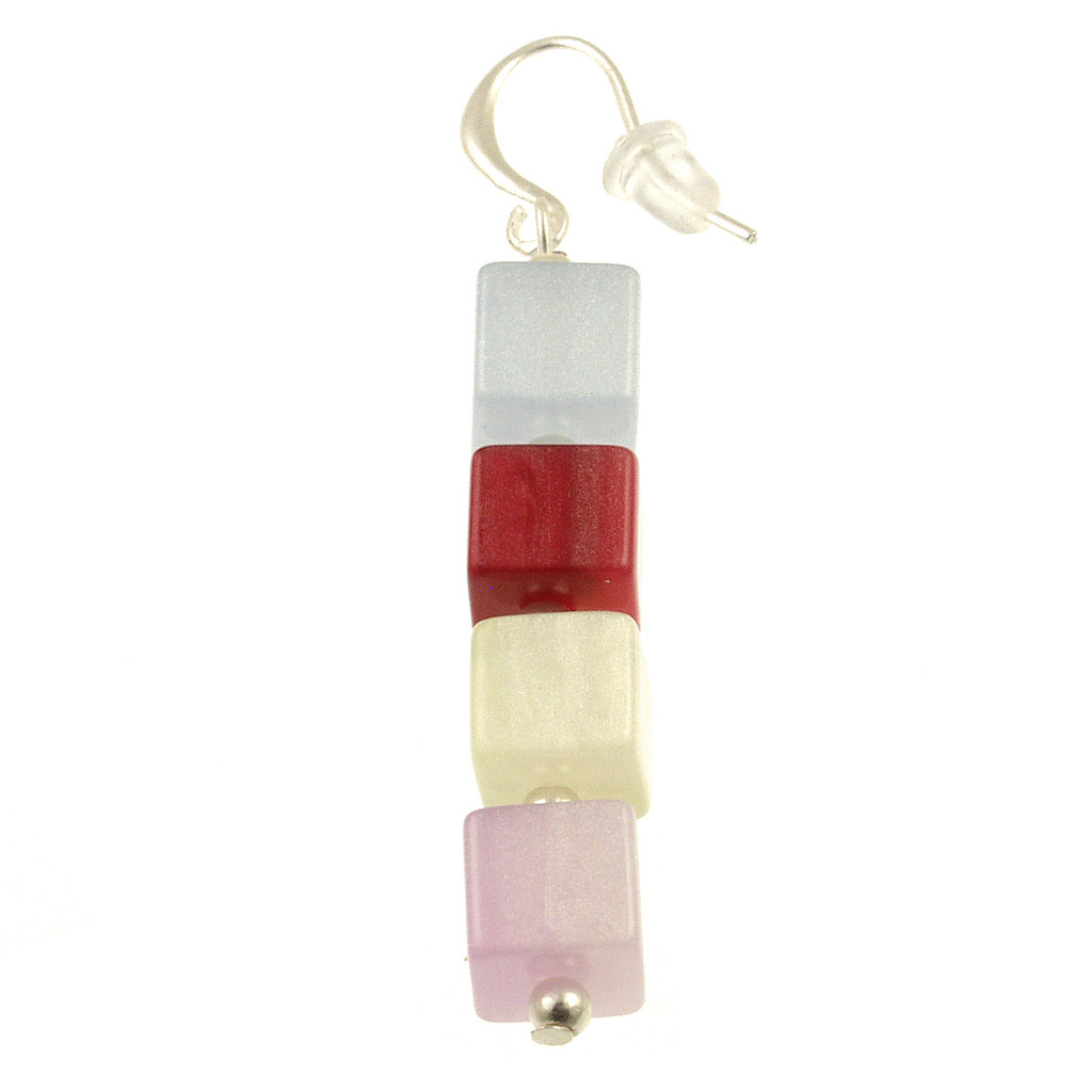 5124-1 - MULTI COLOR CRYSTAL EARRING