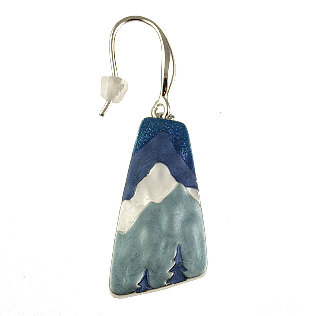 712-2 - MOUNTAIN RIDGE EARRING - BLUE COMBINATION