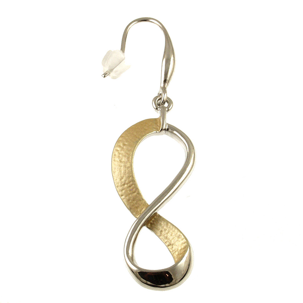 766-7 - INFINITY EARRING - GOLD