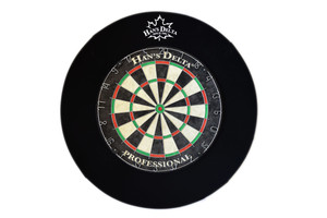 Delta Dartboard Surround 4-piece Round - Black - 100-701-BK Delta Dartboard Surround 4-piece Round - Black - 100-701-BK