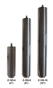 Delta Infinite Carbon Pool Cue Extension - 4" - Z-105-4 Delta Infinite Carbon Pool Cue Extension - 4" - Z-105-4