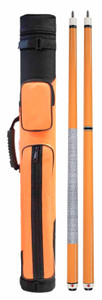 Package Deal -Orange Play & Break Jump Cues & 2x2 Case - 033-027-4-OR + NT-5 + NT-JB5 Package Deal -Orange Play & Break Jump Cues & 2x2 Case - 033-027-4-OR + NT-5 + NT-JB5