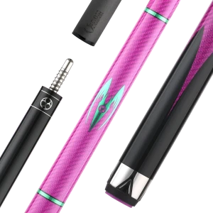 Poison Maelith Pool Cue No Wrap - MAE01 PNK/MGN NW 12.4