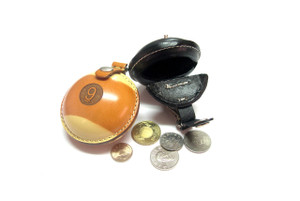 9 Ball Leather Coin Bag - 095-084 9 Ball Leather Coin Bag - 095-084