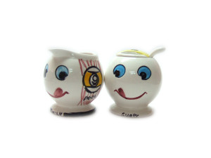 Cream & Sugar Ceramic - 079-902 Cream & Sugar Ceramic - 079-902