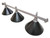 59" Metal 3 Shades Billiard Light - 082-003A-BK