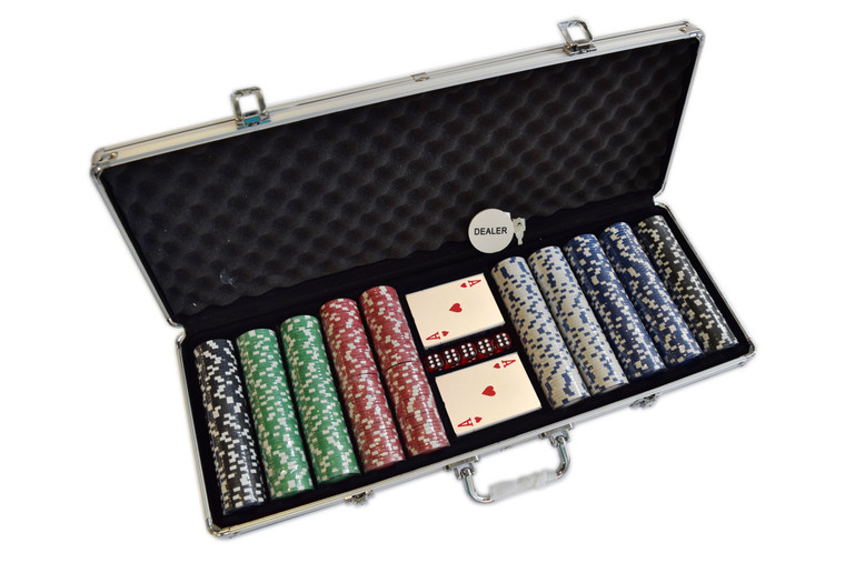 Poker Chip Set - 500pcs -  200-002