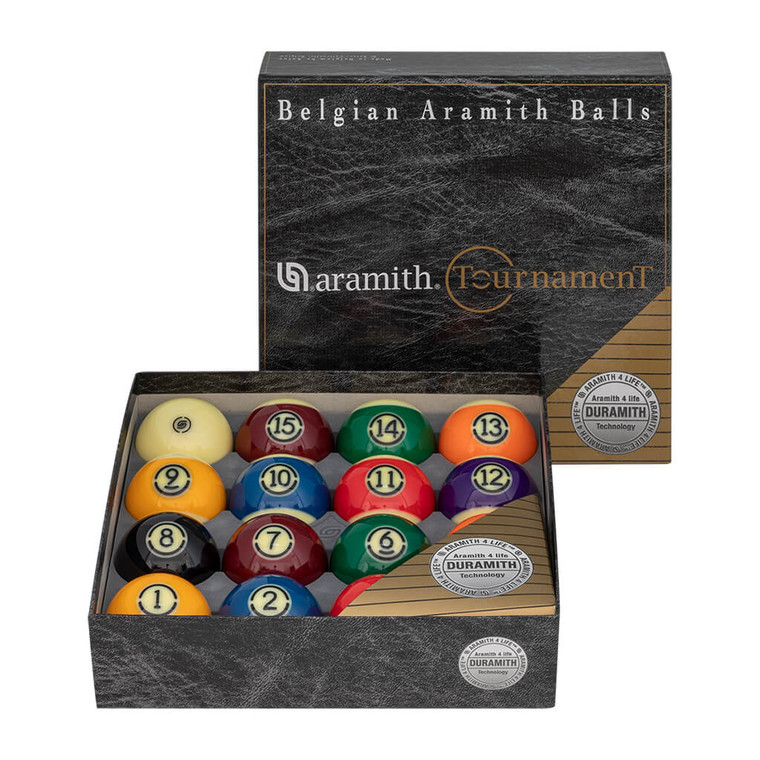 Aramith Duramith Tournament Billiard Ball Set - 040-100