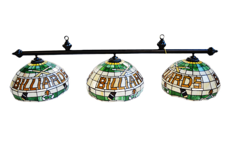 65" Tiffany 3 Shades Billiard Light - 081-601