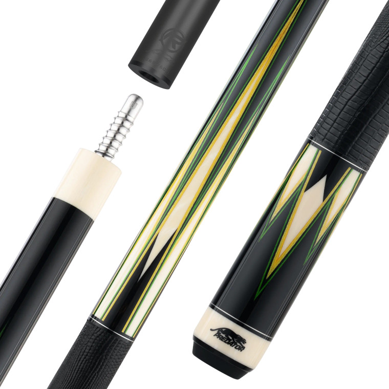 Predator Limit True Splice Cue - TS16 GRN/YEL - Butt Only