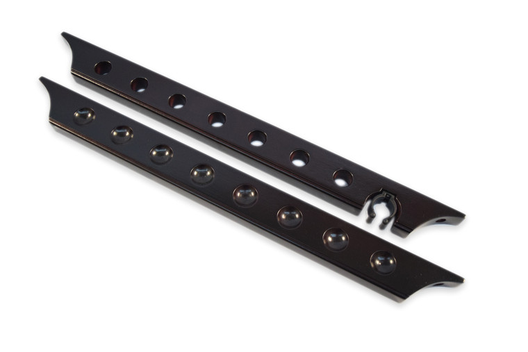 8 Cue Wall Cue Rack - Brown - 056-025-BN