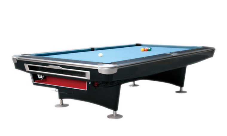 President V Pool Table - 9FT - Black - 002-037-BK-9