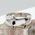 Dachshund dog ring for Ladies in Sterling Silver 925