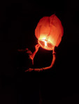 Flying Lanterns - White