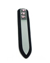 Swarovski crystal nail file - Pink paw print design