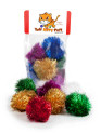 Sparkle ball cat toy Tuff Kitty Puff | interactive toys for cats