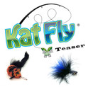 Cat Toy Wand Refill - Mouse and Bugsy KatFly®  Teaser Set