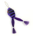 Kat Fly Cat Toy Teaser Wand Refill - Purple Frog Cat Toy Teaser Attachment