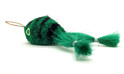 Cat Toy Teaser Wand Refill Frog Katfly - green