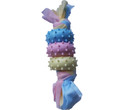 Puppy Teething Toys Dog 3 Ring Rubber Chew Toy
