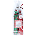 HotCat Catnip Sausage Toys 4 Pack - Package of Four (4) Hot Cat Catnip Sausages - Christmas Design