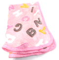 Alphabet fleece cat blanket, mats for pets