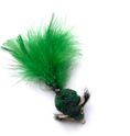 Green mouse with feathertail KatFly® Teaser