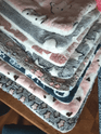 Fleece pet bed mat, dog and cat beds