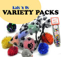 Cat Toy Gift Bags Variety Packs