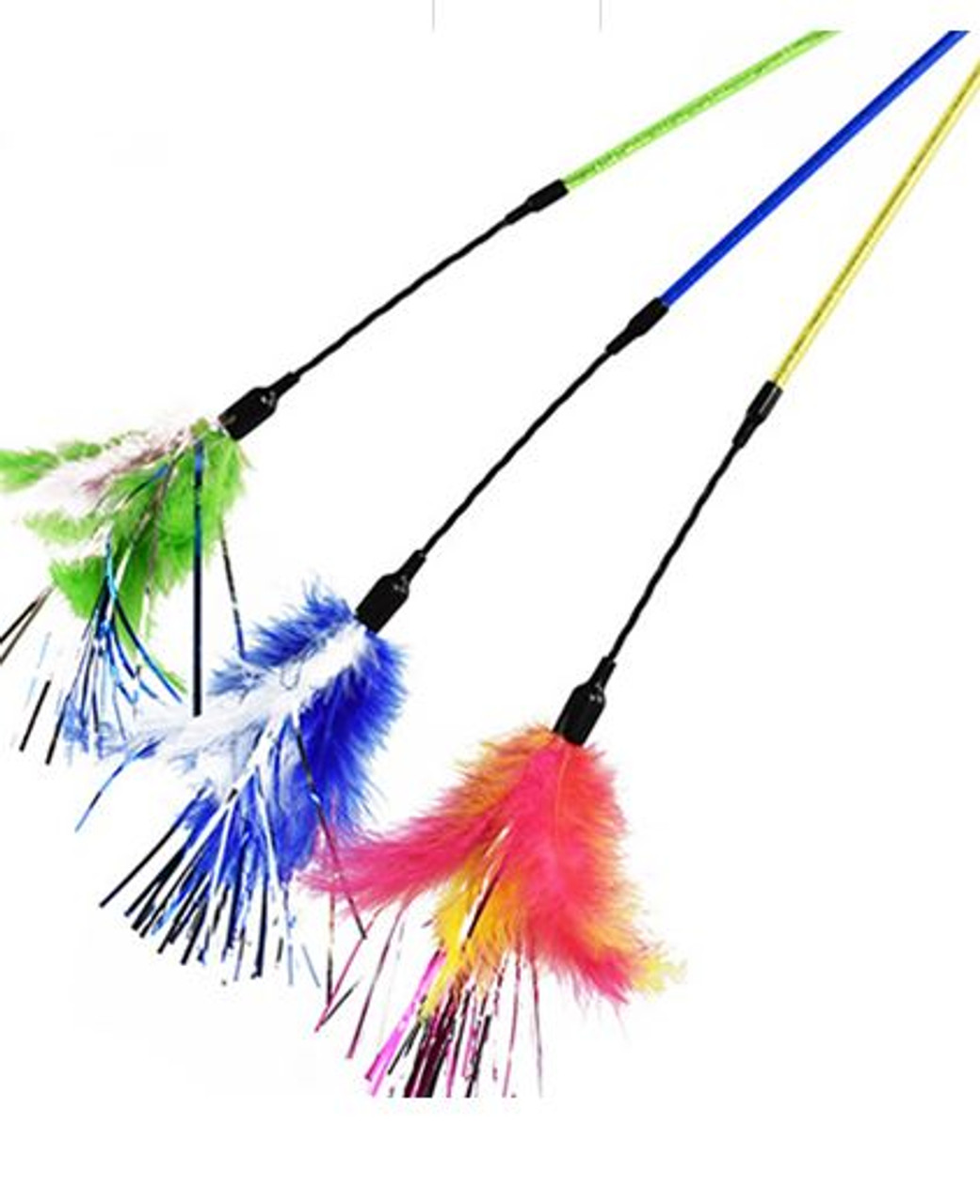 feather cat toy