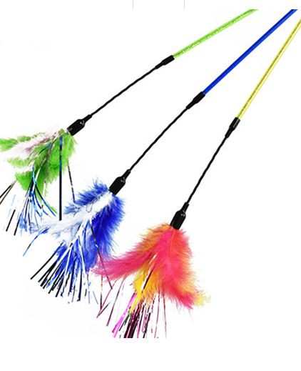 feather teasers for cats