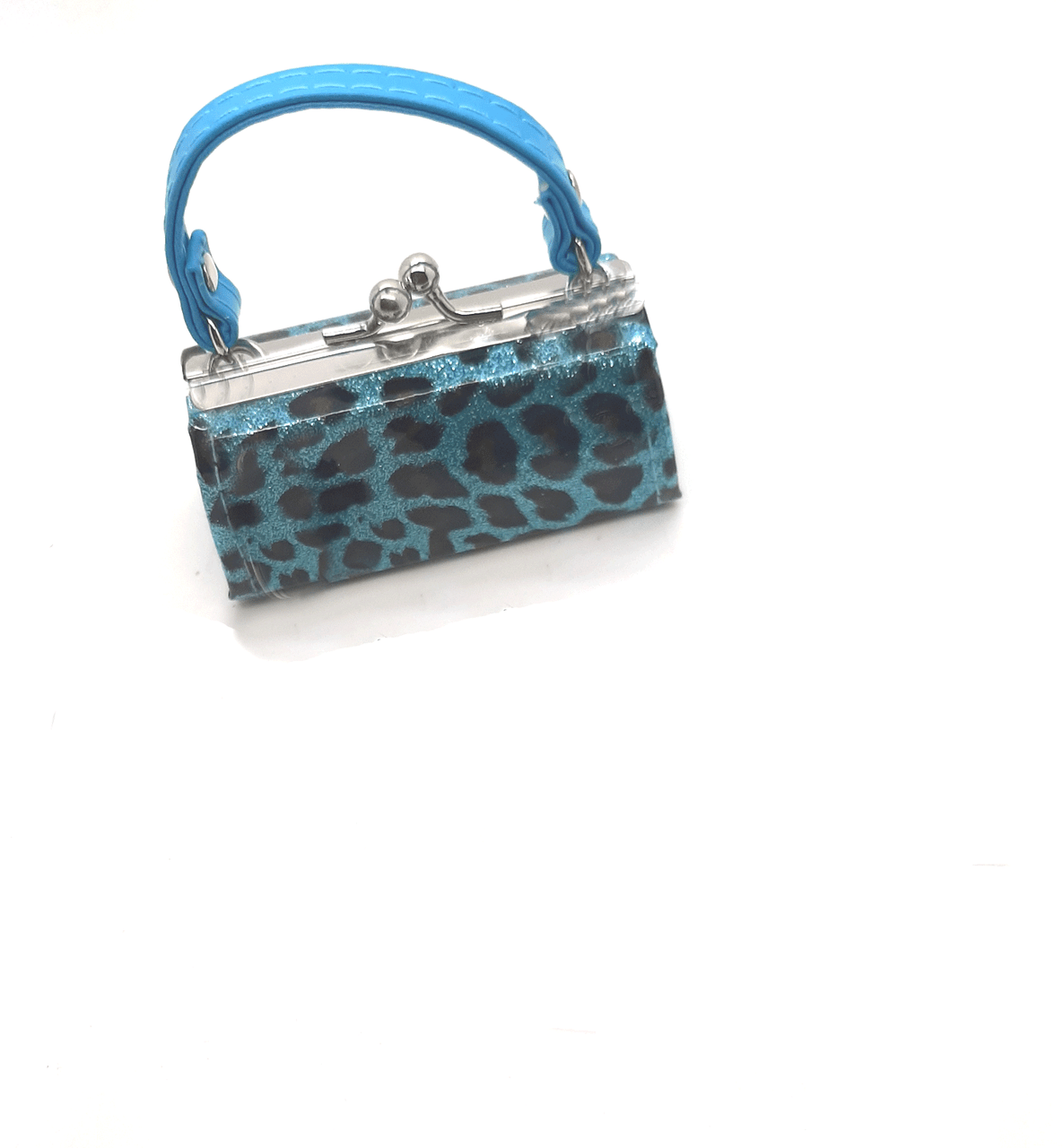 Kats'N Us Lipstick Case, Mini Purse coin Purse - Animal Print Design