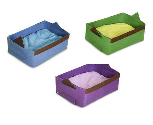 Felt Fabric Cat Bed Small Dog Bed Pet Bed Small