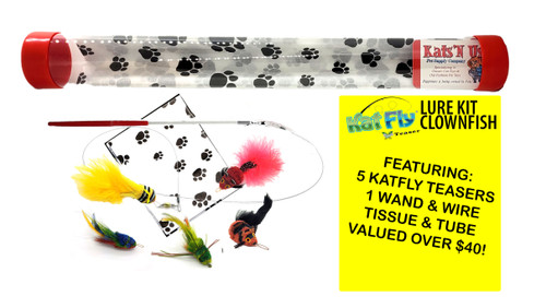 KatFly® Cat Toy Teaser - Lure Kit