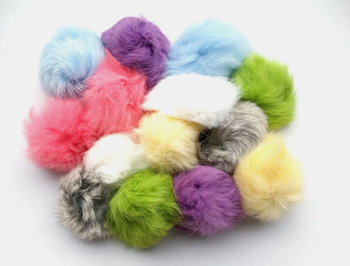 Fur ball interactive toy for cats