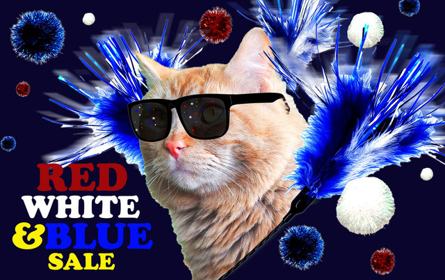 Red, White & Blue logo