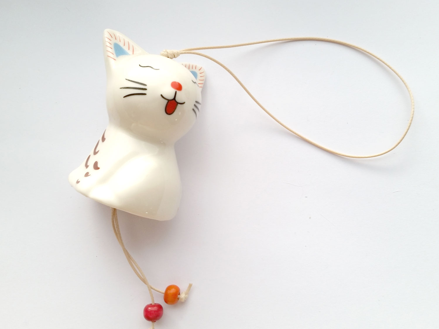 Cat Shaped Bell Wind Chime Cat Bell Hanging Wind chime