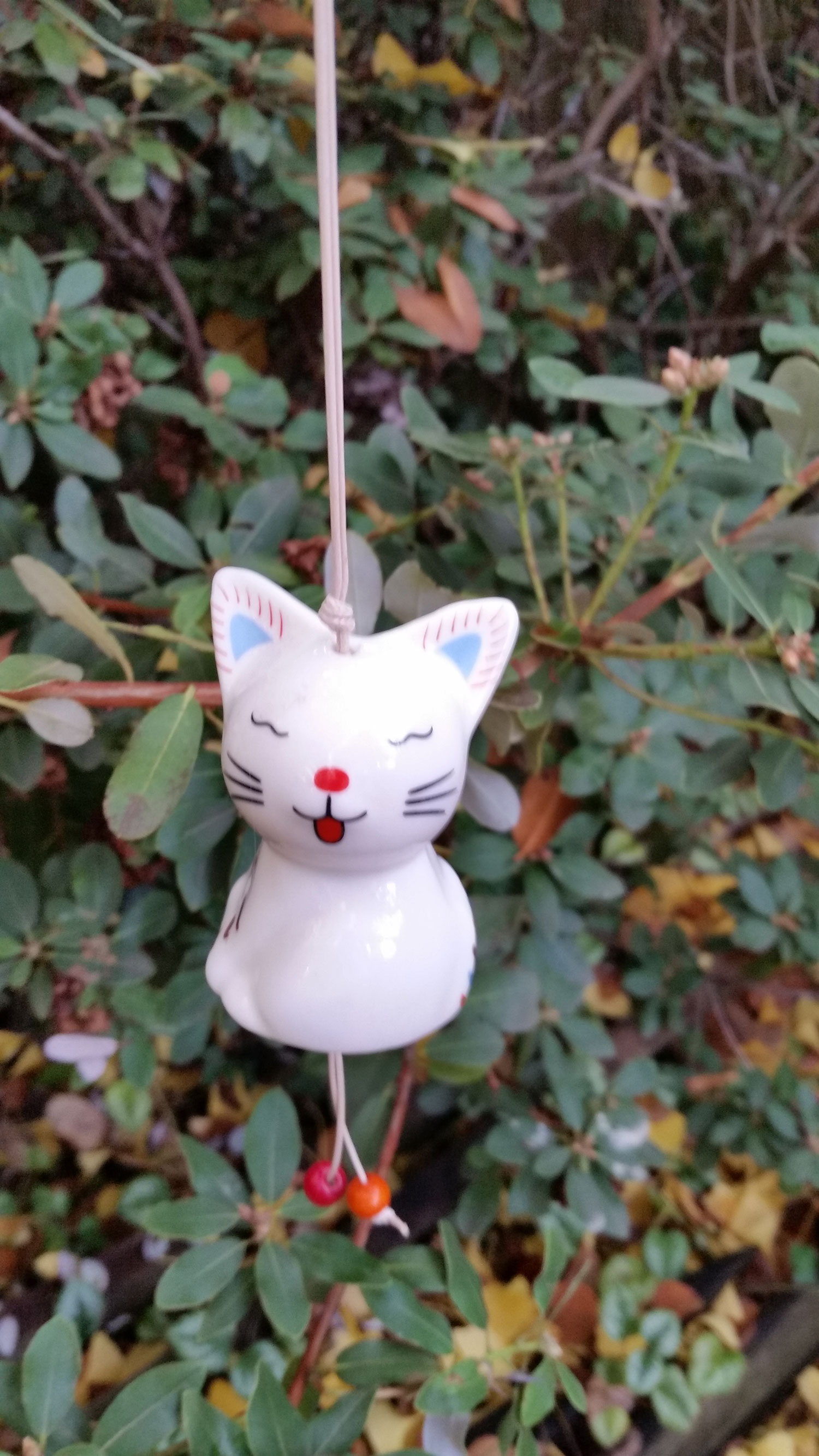 Cat Shaped Bell Wind Chime Cat Bell Hanging Wind chime