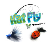 KatFly® Teaser Purple Bug and Purple Eel Set