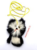 Shake'N Squeak Panda Cat toy