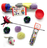 Feather Cat Wand Cat Toy package