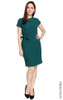 Side Tie Dress - Teal Green