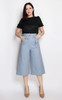 Pockets Culottes - Dusty Blue