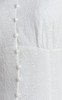 Buttons Eyelet Dress - White