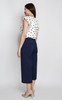 Tab Pockets Culottes - Navy