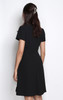 Tuxedo Dress - Black